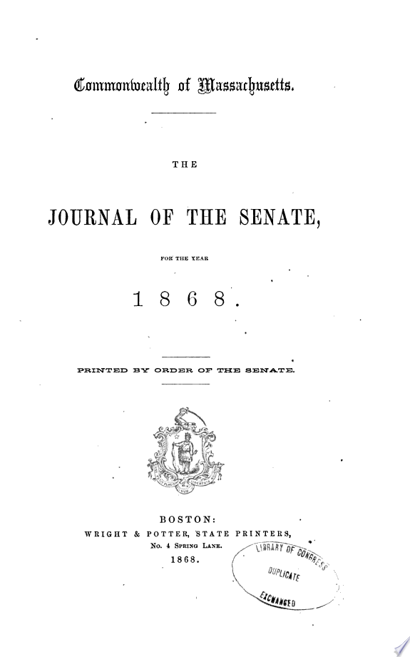 Journal of the Senate